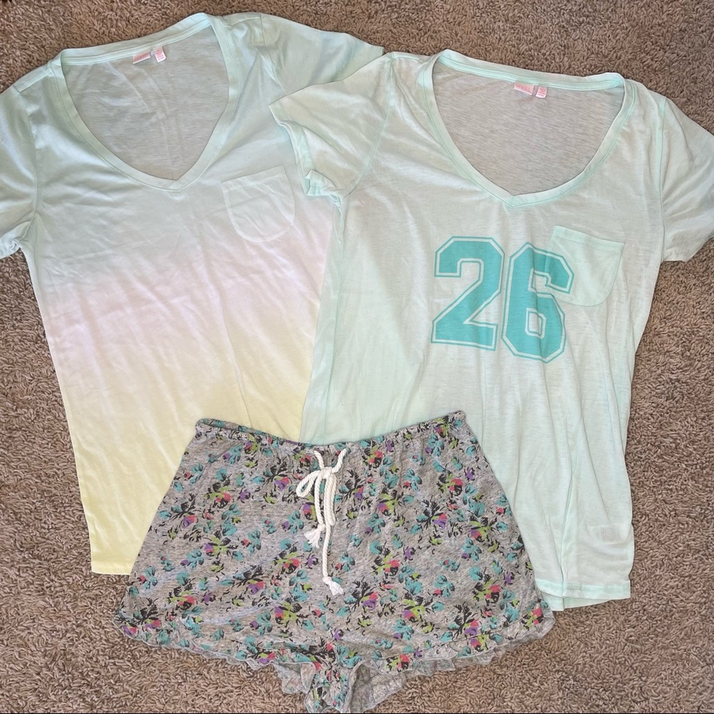 Make + Model Sleep Shorts Top Bundle Size Medium
